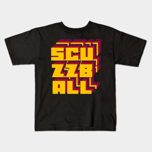 Scuzzball Kids T-Shirt by n23tees